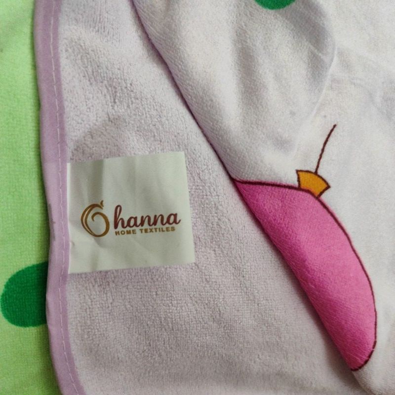 Lovely angel/ohana Handuk bayi halus ukuran tanggung 50x100 besar 60x120 baby gift