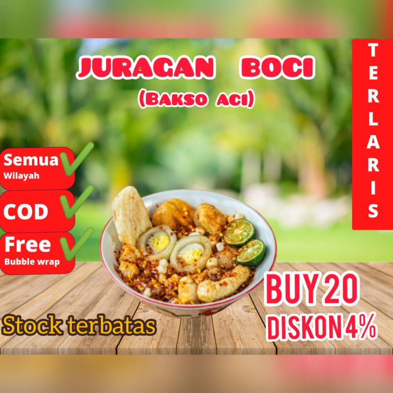 [COD] PRODUK TERLARIS BAKSO ACI GARUT / BELI 3 GRATIS 1 /BAKSO ACI KEJU / ACI TERMURAH DAN TERLARIS