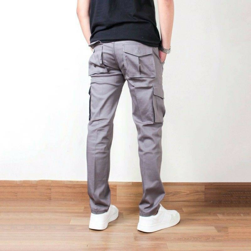 [TERLARIS] CELANA CARGO PANJANG PRIA UKURAN 27-38 PREMIUM QUALITY SLIMFIT COWO SKINNY POLOS COWOK