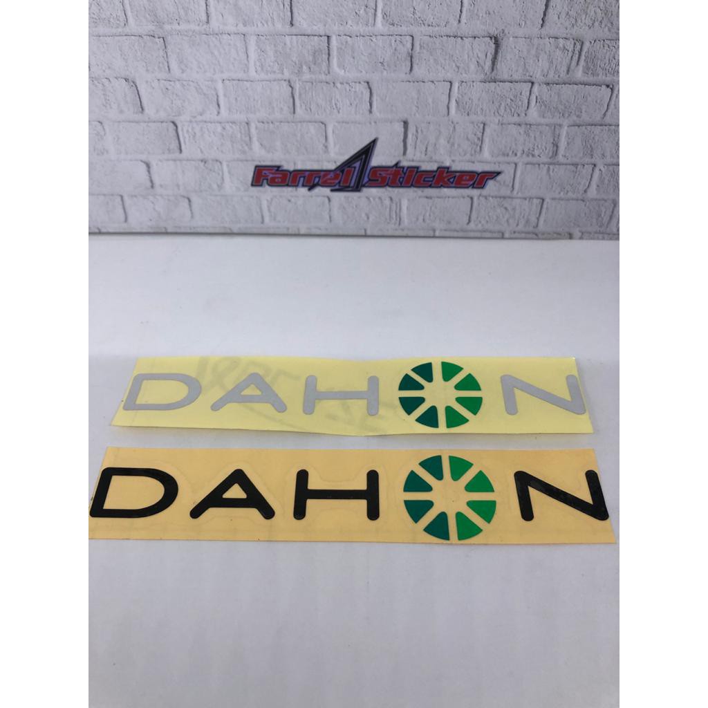 stiker sepeda sticker DAHON