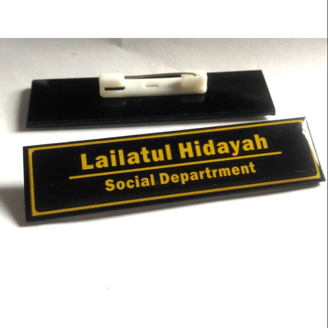

PAPAN NAMA / NAME TAG / NAMA DADA