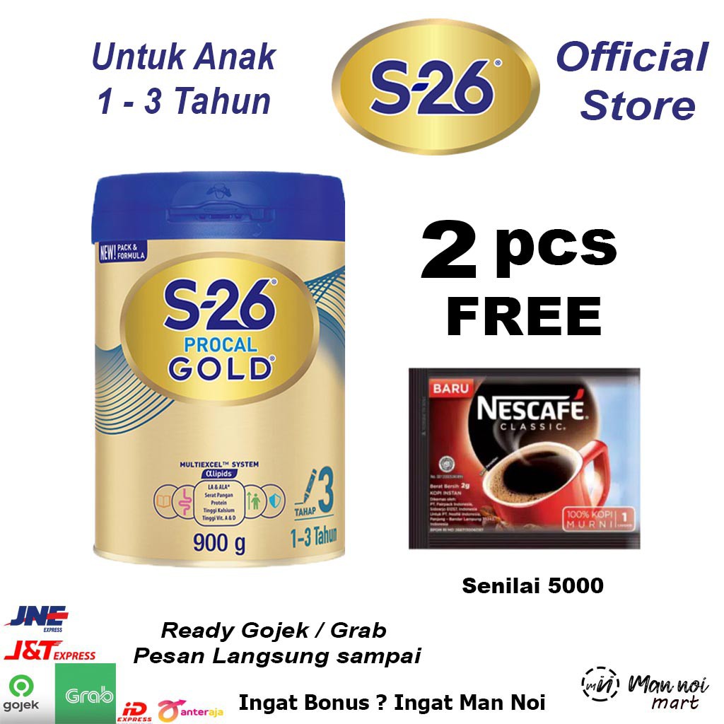 

SUSU S-26 PROCAL GOLD Can 900G.1 - 3 Tahun*Man Noi