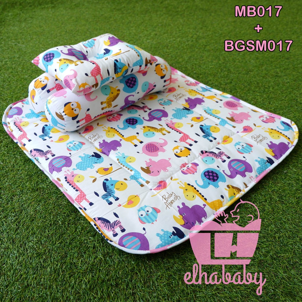 Elha Baby Grosir Matras Perlak Baby Anti Ompol Alas Tempat Tidur Bayi Set elhababy