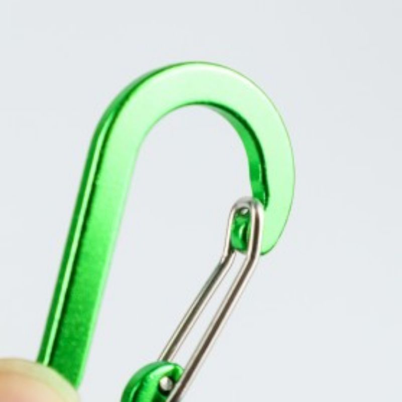 Gantungan Karabiner Aluminium Alloy Snap Clip Lock 6 PCS - CC1 - Warna Campuran