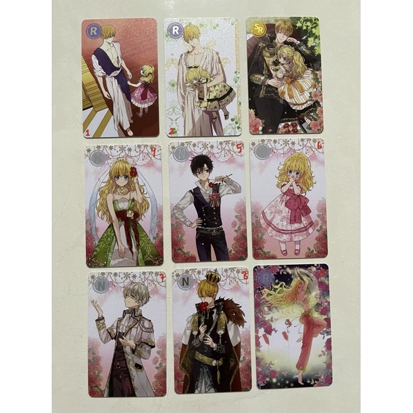 READY STOCK MANHWA SIBAP PVC PHOTOCARD- Suddenly I Became A Princess WHO MADE ME A PRINCESS WMMAP SE