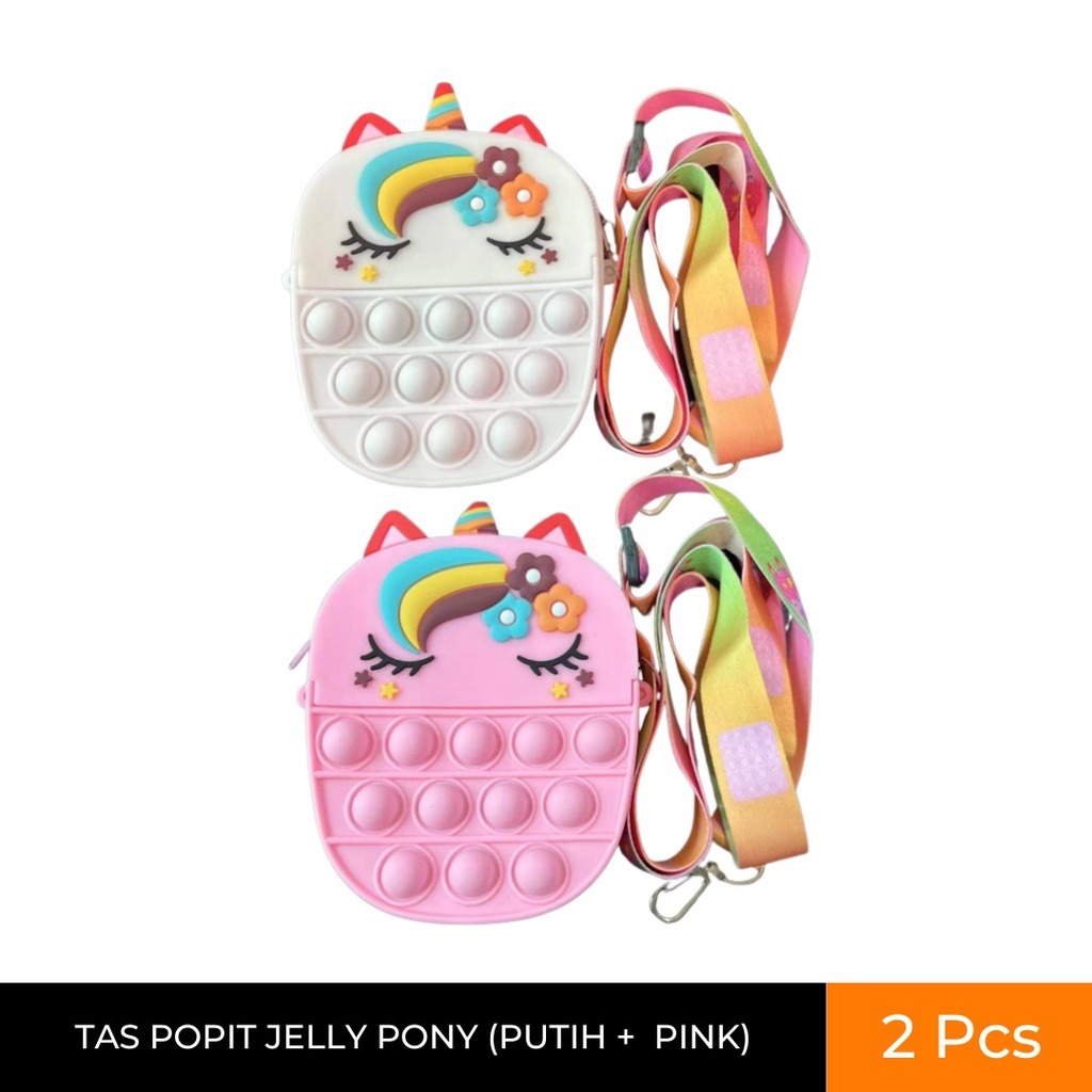 PAKET PROMO TAS POP IT ANAK JELLY