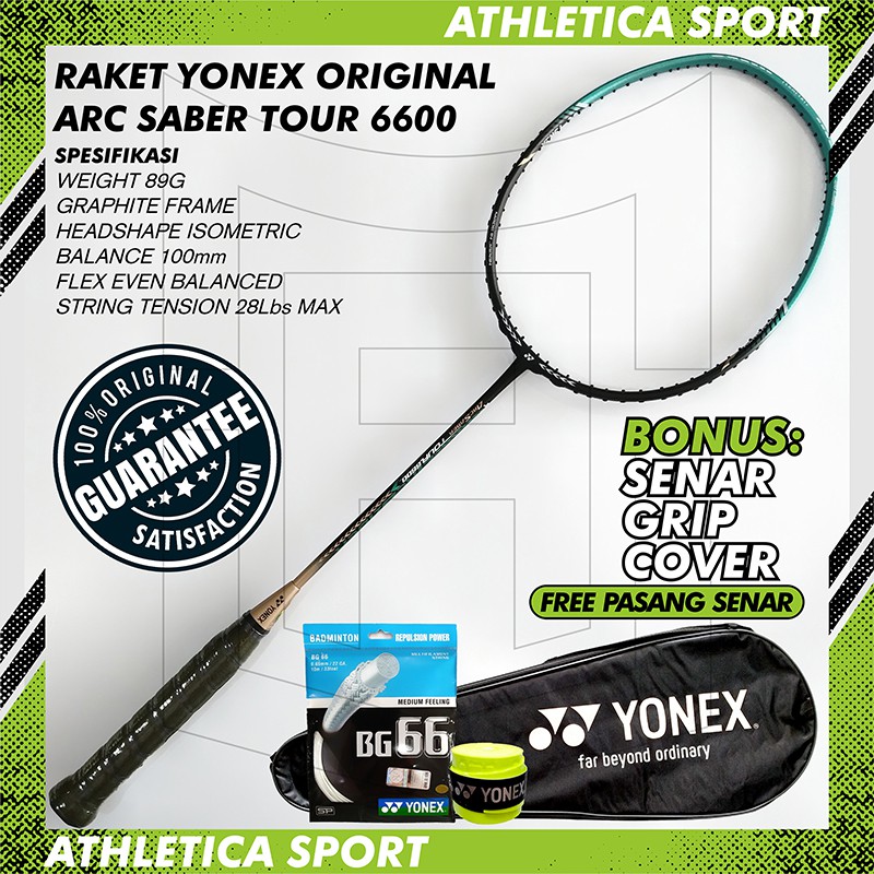 RAKET BADMINTON YONEX ARCSABER TOUR 6600 ORIGINAL