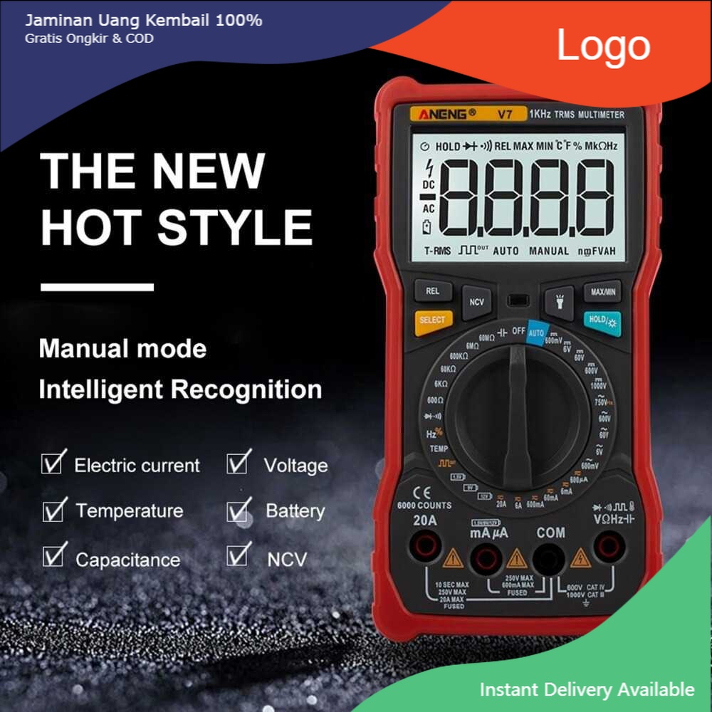ANENG Digital Multimeter Voltage Tester - V7