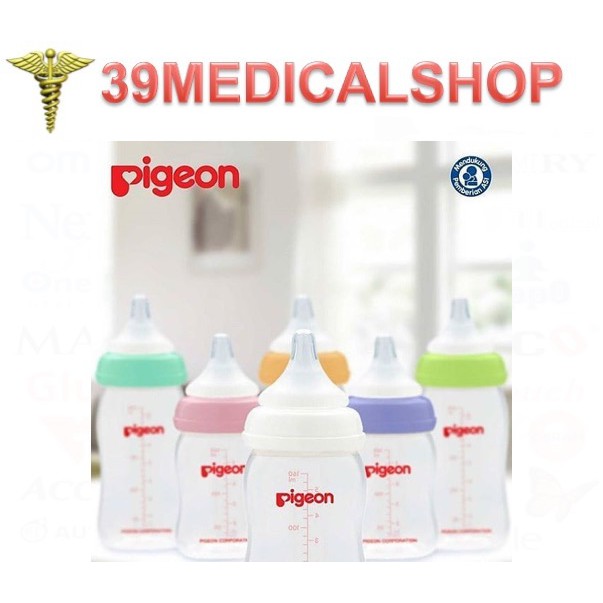 BOTOL SUSU PIGEON WIDE NECK 160 ML ISI 3 - PROMO BUY 2 GET 1 FREE