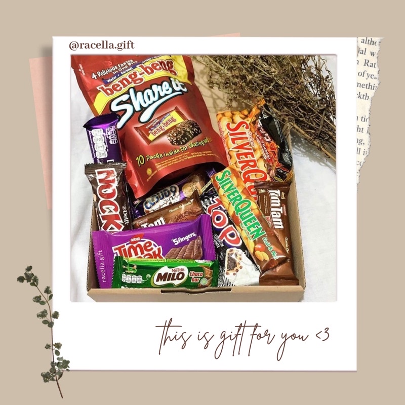 

HAMPERS BOX/ SNACK BOX/ GIFT BOX/ KADO ULANG TAHUN/ BUKET BUNGA