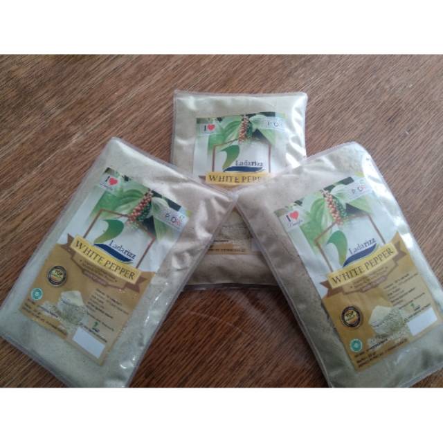 

Lada Bubuk / White Pepper Mumtaz Bangka Asli
