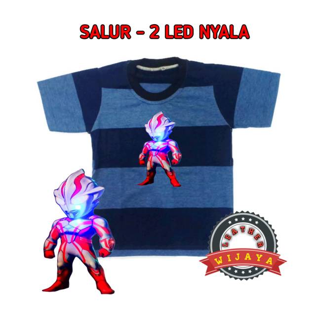 KAOS ANAK 2 LED ULTRAMAN/ KAOS ANAK/FASHION ANAK