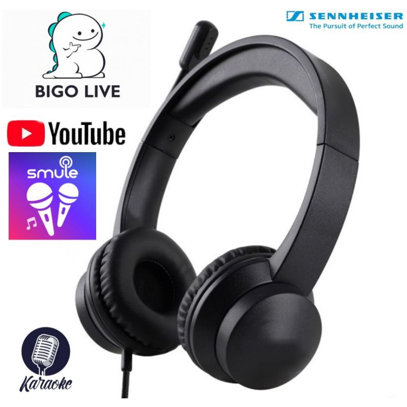 Mic Earphone Headset Khusus Karaoke Di Hp Andorid Smule Youtube Update - IOS