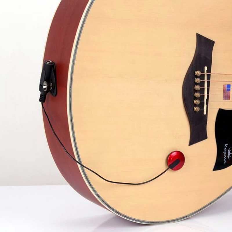 Gitar Electronic Pickup Pengubah Akustik Jadi Elektrik - ST-20-Merah