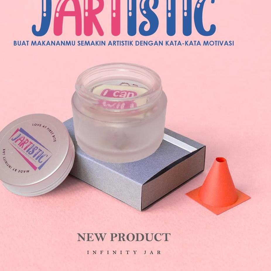 

[KODE 1491] JARTISTIC (Kata-kata Motivasi yang Bisa Dimakan)