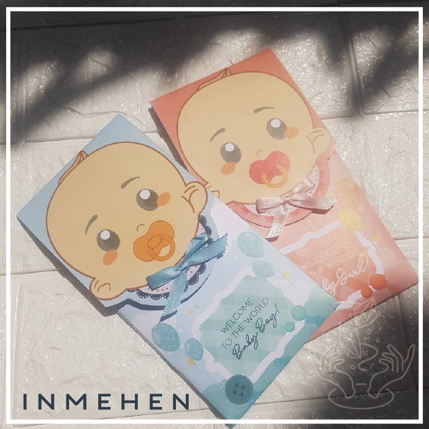 

BABY BORN AMPLOP MONTHSARY MBANYEK - ANGPAO INMEHEN ISI 6 PER PAK BAHAN TEBAL TEKSTUR