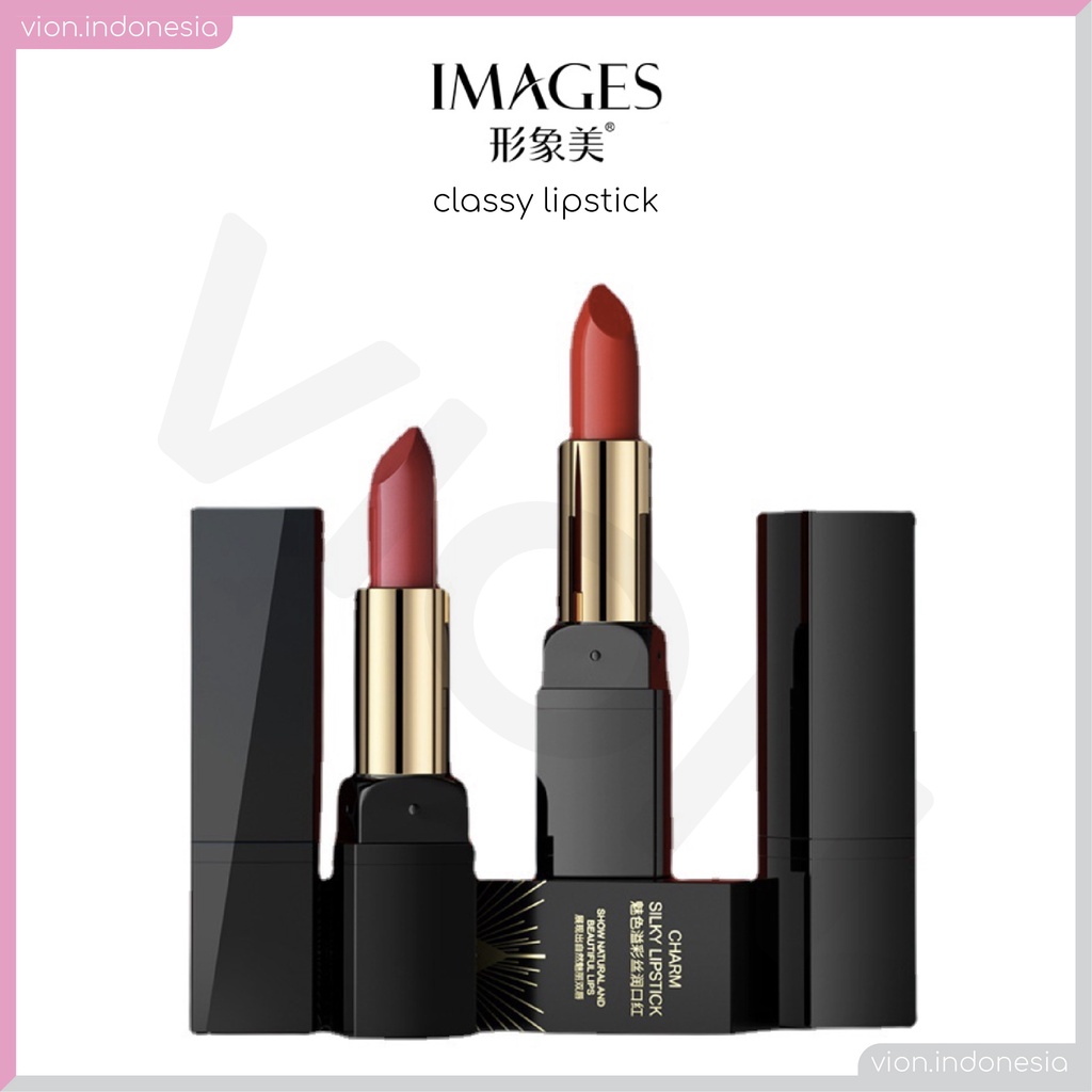 IMAGES Lipstick 8 Warna Tahan Lama Anti Air Tidak Pudar Original IM016