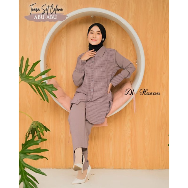 TIARA Set Cel Tunik//One Set Tunik By AL-HASAN//Set Wanita