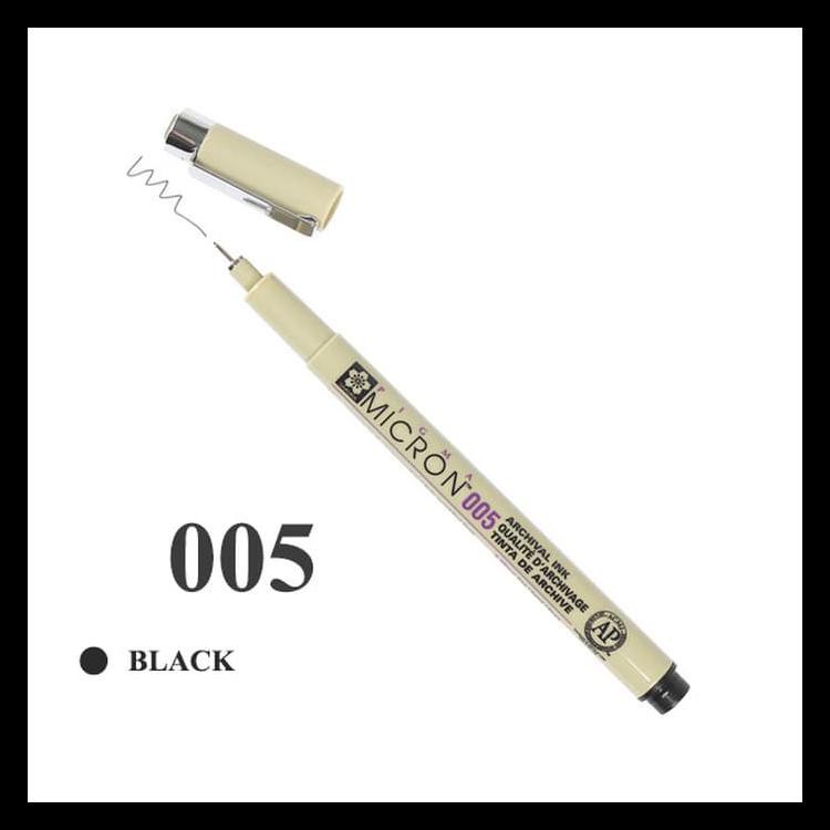 

TERBARU SAKURA PIGMA MICRON 005 PEN BLACK BARANG TERUPDATE