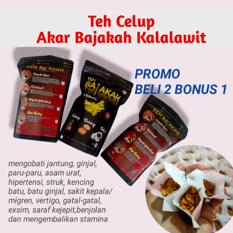 

Akar Bajakah / akar bajakah kalalawit / Kemasan Teh Celup isi 25 kantong teh Asli Kalimantan Kualitas Premium