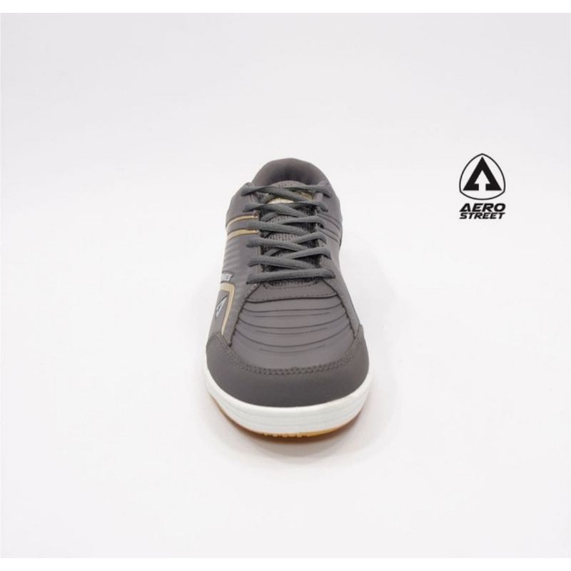 Aerostreet 39-42 Gowes Abu emas - sepatu Sport Pria Wanita Aero