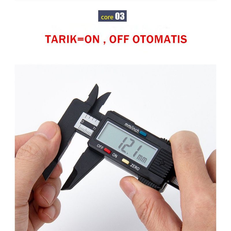 Digital Caliper Meter Jangka 0-150mm  Sorong Sigmat kaliper kliper