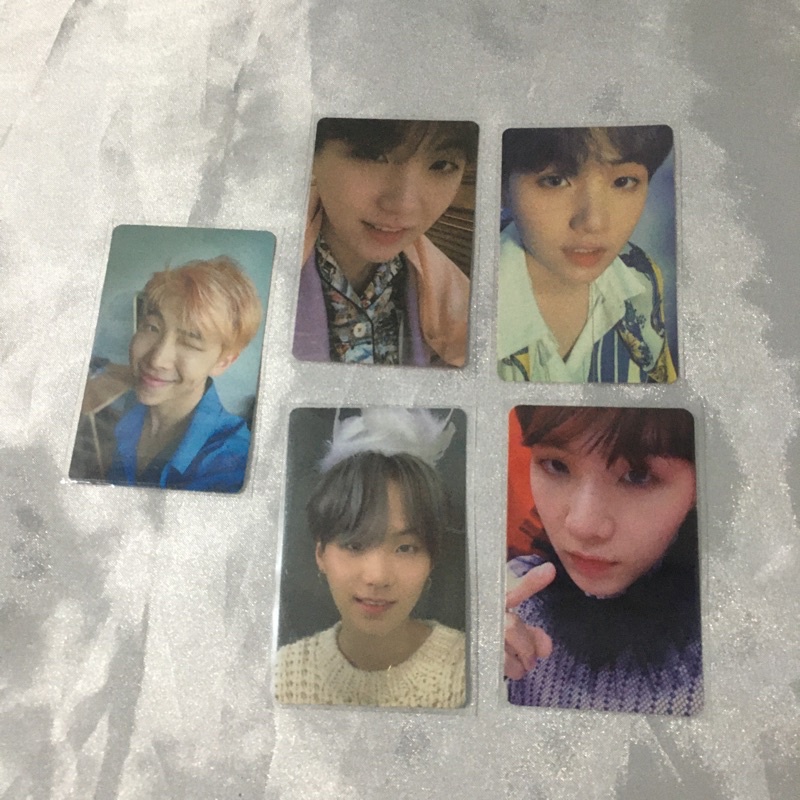 Photocard BTS Suga yoongi namjoon Persona YNWA HER