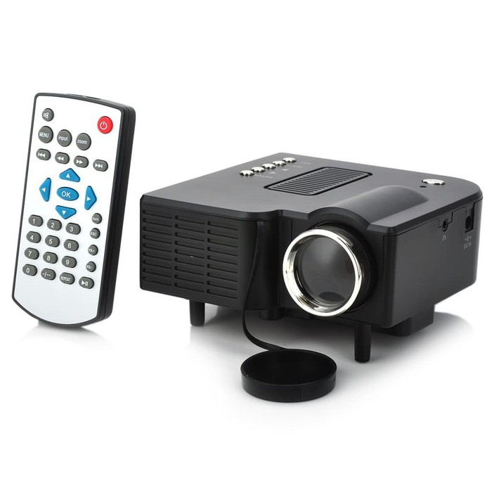 Mini Proyektor LED unic uc28 uc 28 infokus infocus FREE