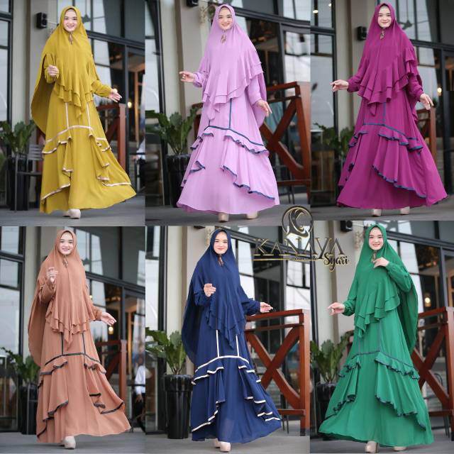 GAMIS SET SYAR'I - NAYARA SYAR'I ORIGINAL KANAYA