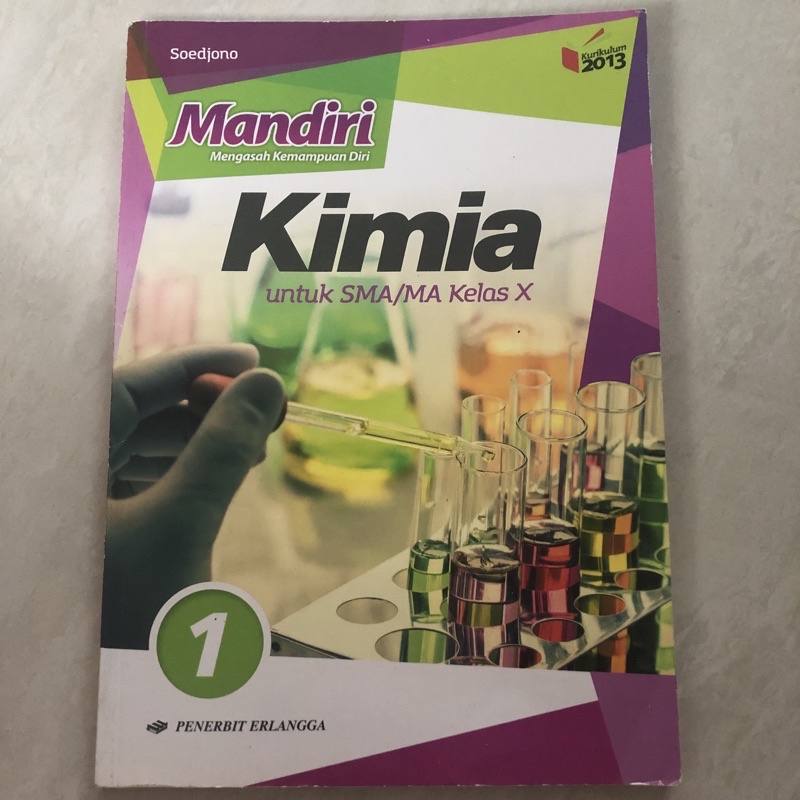 Jual Buku Mandiri Kimia SMA Kelas X 10 Grafindo | Shopee Indonesia