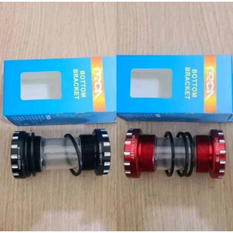 Original BB Bottom Bracket Orca HT2 Hollowtech II HT 2 Rasa Ceramic Loncer Warna Merah Red hitam black bisa sepeda mtb roadbike balap seli folding bike shimano road bike ht2