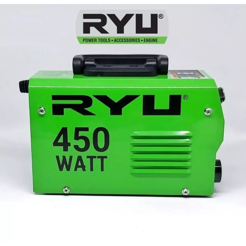 RYU RII-120-2 RYU RII 120-2 Mesin Travo Las Listrik Inverter MMA 120 450 Watt RYU / Mesin Las 450Wat