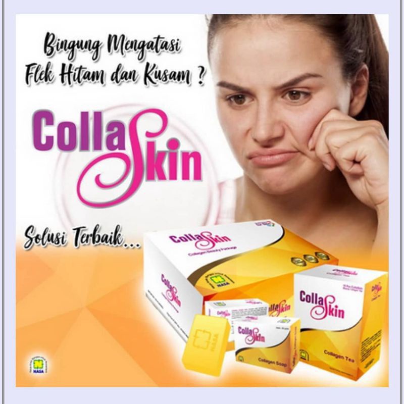 colla skin gold collagen soaf nasa ( 65 gram )