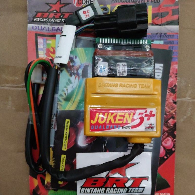 (FREE KAOS untuk non cod) ECU BRT Juken 5+ Dualband Dual Band CB 150 CB150R New K15 Super Chip