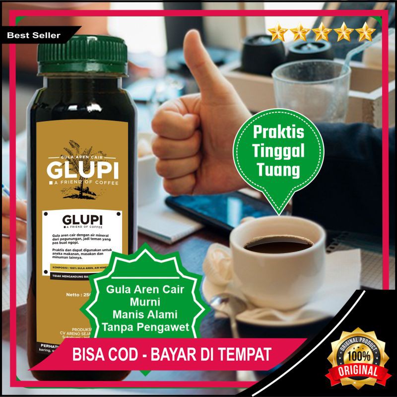 

DAVEGA STORE - ORIGINAL PALM SUGAR | GULA AREN CAIR ORGANIK | GLUPI