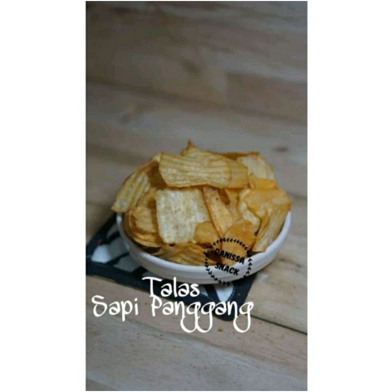 

Snack Kiloan Termurah!!! Criping Talas Sapi Panggang 250 gr FREE BUBBLE WRAP