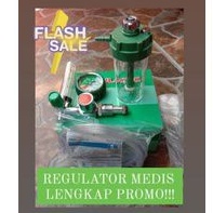 Medis-regulator oksigen medical lengkap - regulator oxygen medis komplit regulator gas oksigen medis