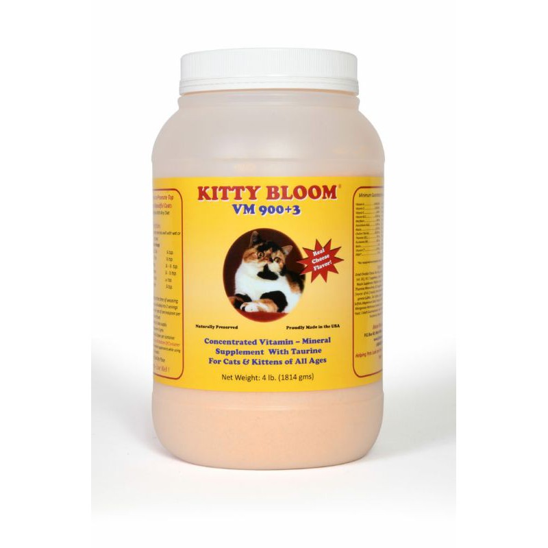 Vitamin Kucing / Kitty Bloom / VM 900+3 / Melebatkan Bulu Kucing / Multivitamin Kucing / Kitty Bloom