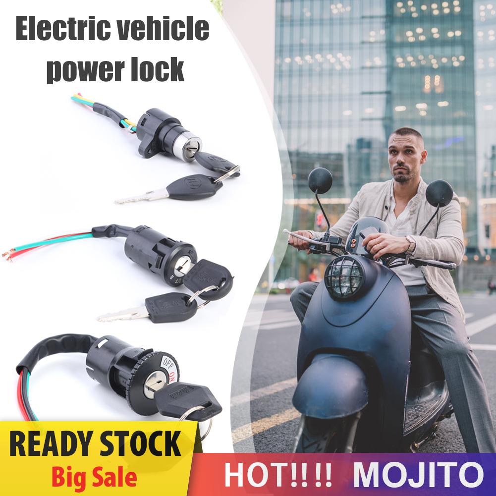 Kunci Starter Power Lock Elektrik Untuk Skuter / Sepeda