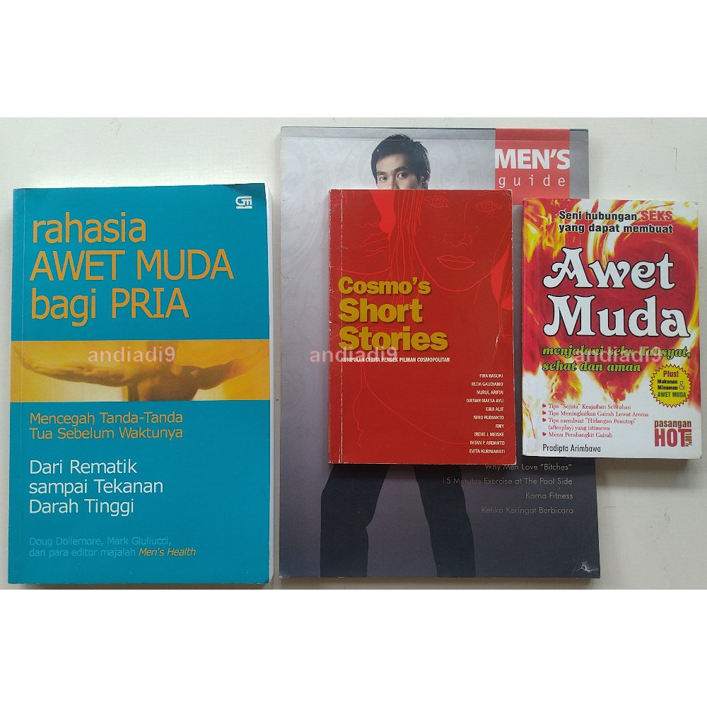 RAHASIA AWET MUDA BAGI PRIA COSMO'S SHORT STORIES MEN'S GUIDE