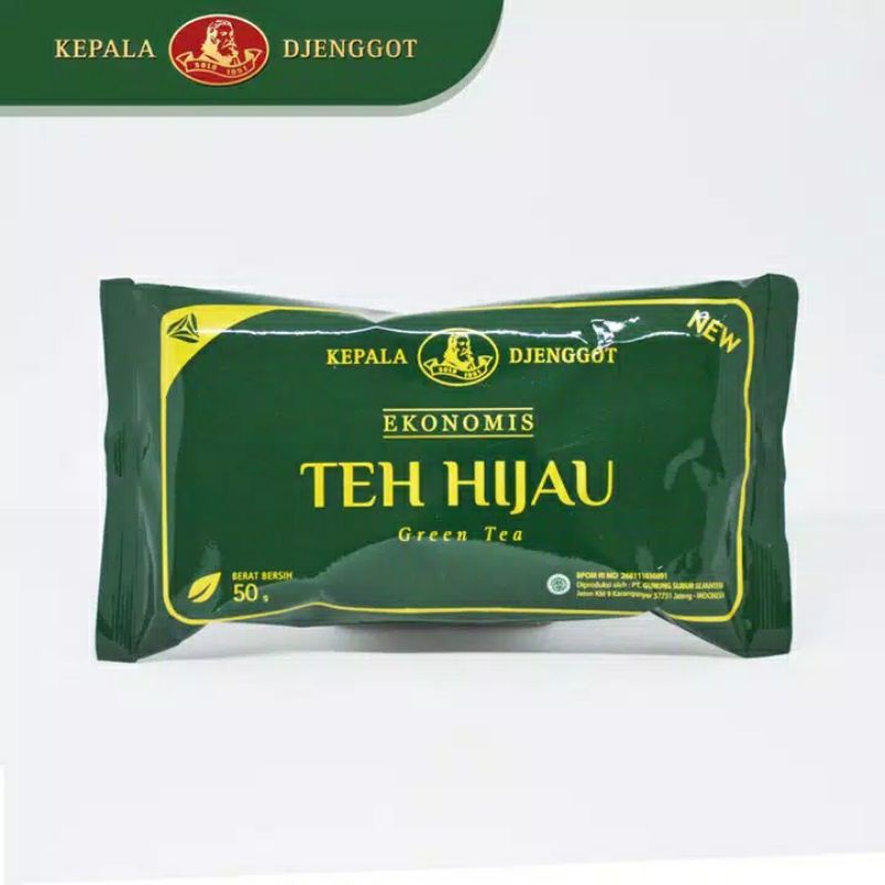 Paket Terbaru Teh Hijau Celup 25's dan Teh Hijau Tabur Ekonomis 50gr