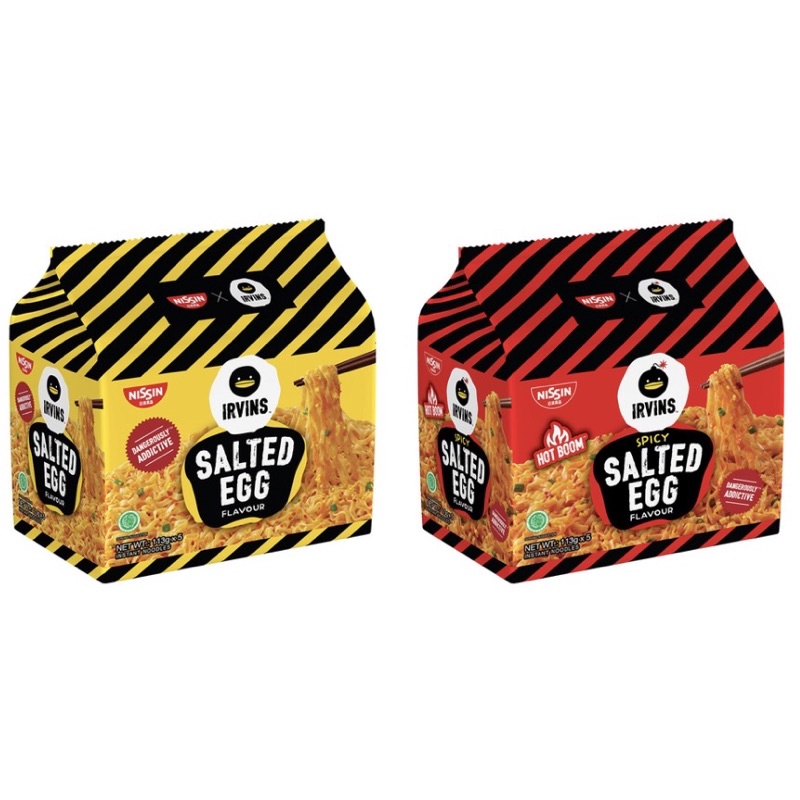 Irvin Salted Egg Noodle Mie instant 1 pcs