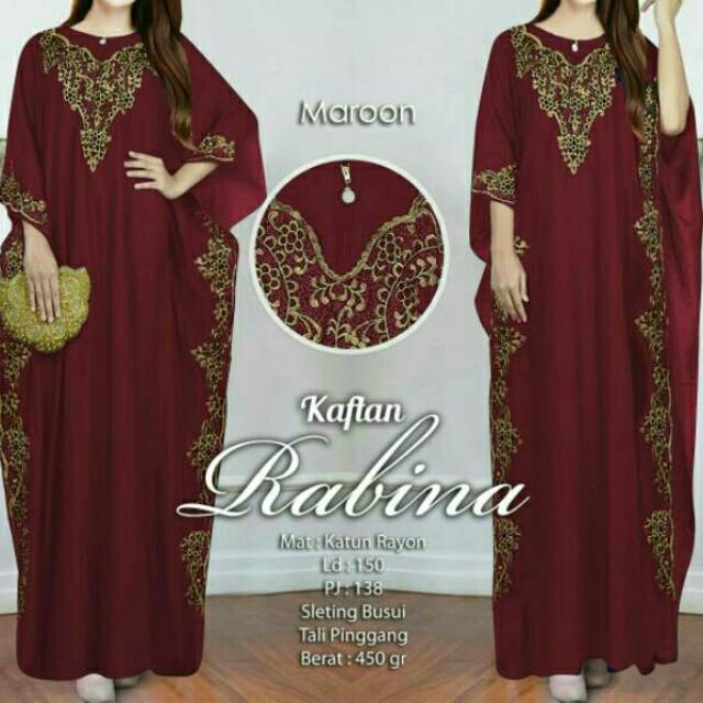 Rabina kaftan kerancang NEW