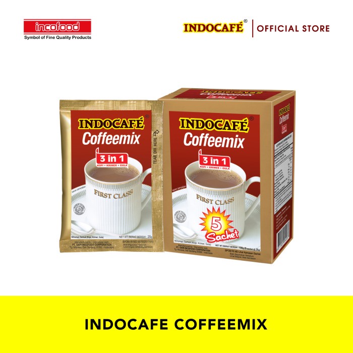 

H2J0U2J1U Indocafe Coffeemix (5 Sachet) HyYj