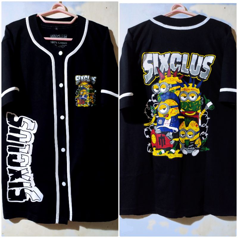 JERSEY BASEBALL SIXCLUS ORIGINAL Distro pria wanita