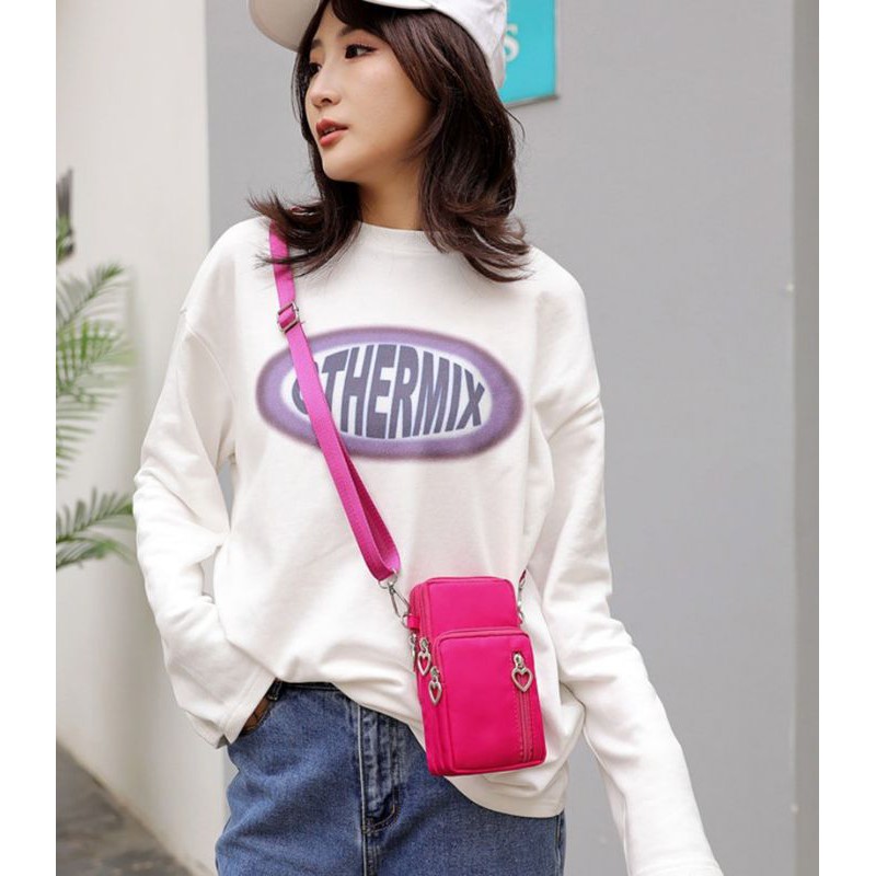 Tas Wanita Import Jinjing Dan Selempang Ringlove Mini CB8182 8182 Bordir Logo