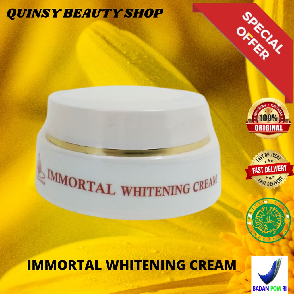 Whitening cream immortal