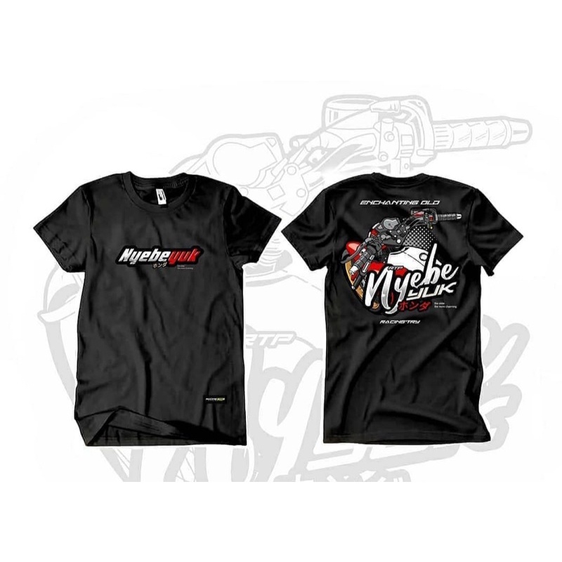 KAOS NYEBE YUK KAOS CB BISA COD