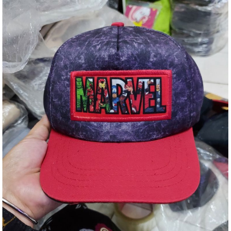 Topi anak marvel original fulltag