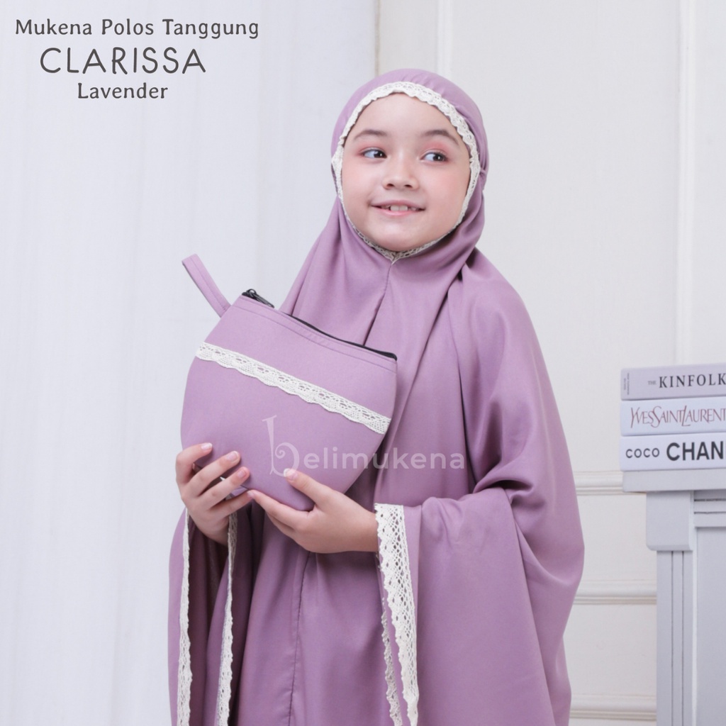 Mukena Anak Polos Tanggung Clarissa